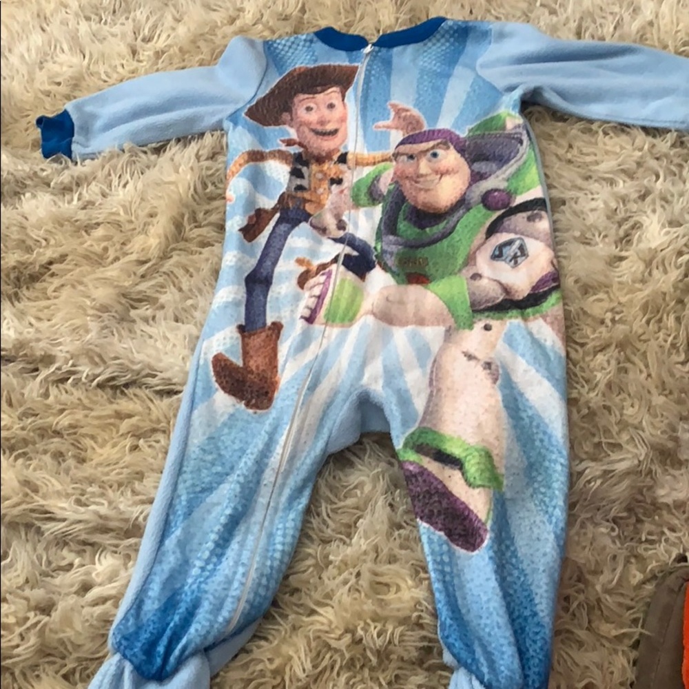 Toy Story full zip pajamas